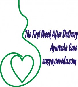 Ayurvedic post natal care