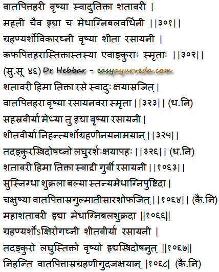 Shatavari uses