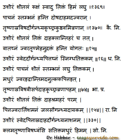 Vetiver uses