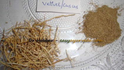 Ushira Dry root powder