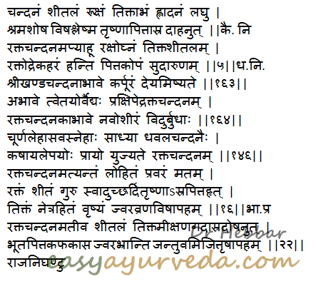 Lal chandan uses