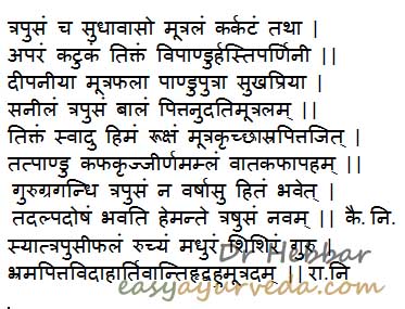 Trapus Khira benefits