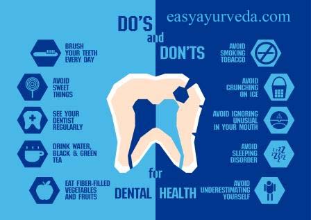 do's and don'ts for dental hygiene