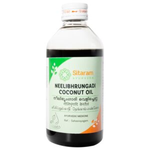 Buy Neelibringadi Coconut Oil 100ml - Sitaram
