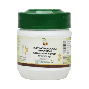 Buy 	Vaidyaratnam Rakthachandanadi Choornam (50 g)