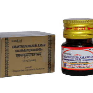 Buy Kottakkal Vasantakusumakara Rasam (125 mg Capsule) 10 caps