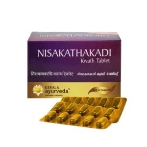 Buy 	Kerala Ayurveda Nisakathakadi Kwath Tablet (100 Tabs)