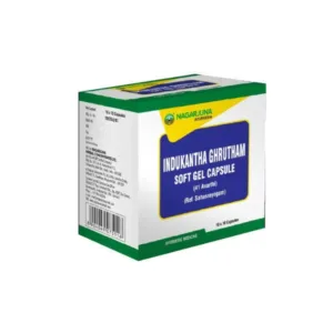 Buy 	Nagarjuna Indukantha Ghrutham 41 Avarthy Soft Gel Capsule	(100 Nos)