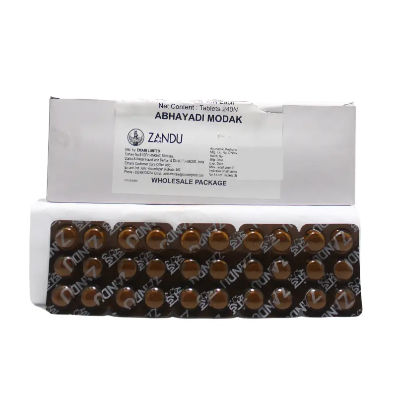 Buy Zandu Abhayadi Modak 60 Tablets