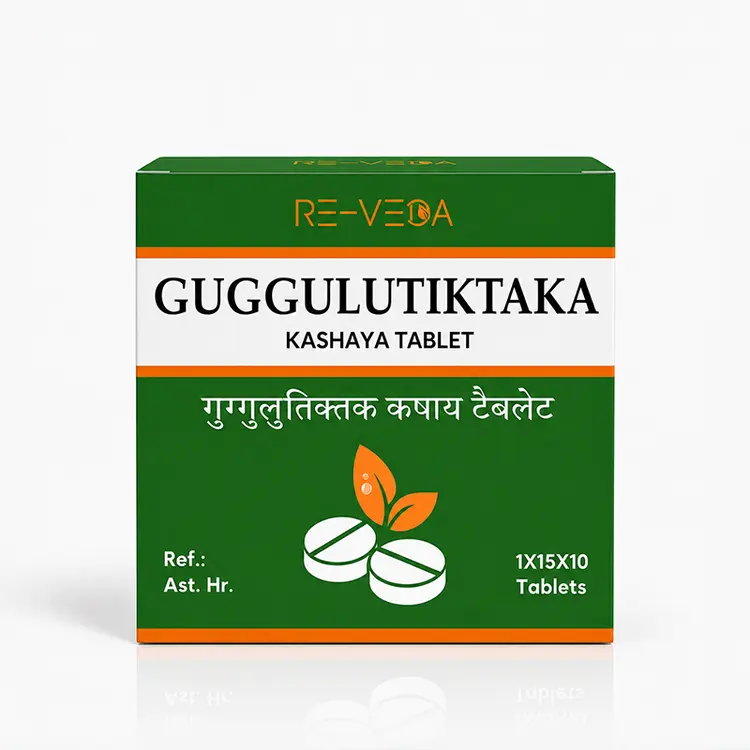 Buy Reveda Guggulutiktaka Kashayam Tablet (1x15x10)