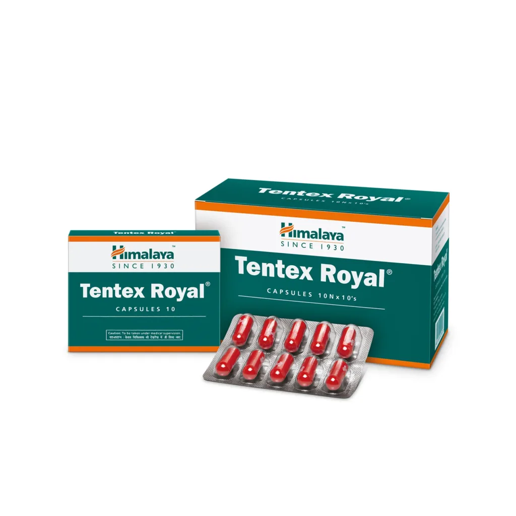 Buy Himalaya Tentex Royal Capsules ( 10 Capsules)