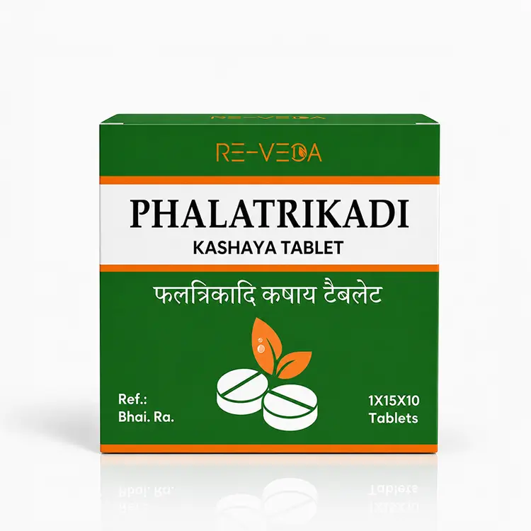 Buy Reveda Phalatrikadi Kashayam Tablet (1x15x10)