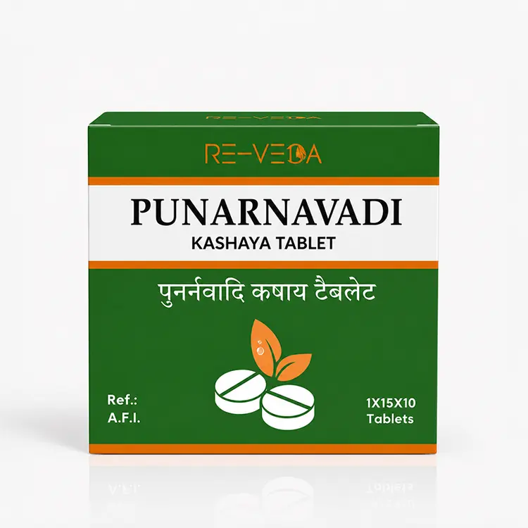 Buy Reveda Punarnavadi Kashayam Tablet (1x15x10)