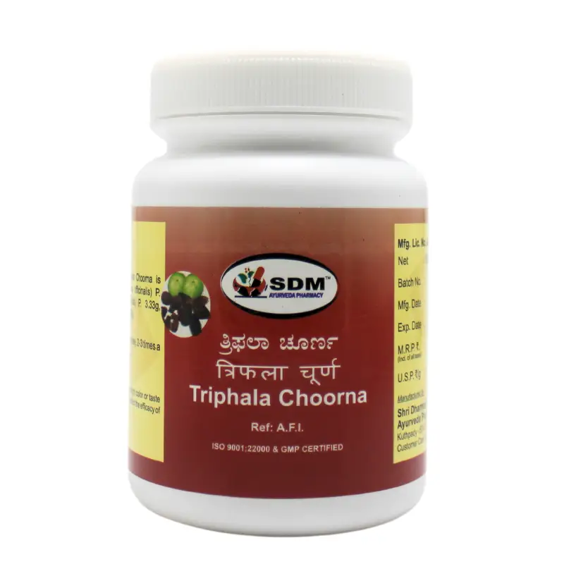 Buy SDM TRIPHALA CHOORNA (100gm)